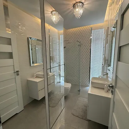 Apartament Glamour 10B- Premium Z Basenem Łukęcin Exterior foto